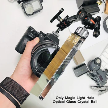 

Halo Optical 3 Types Glass Crystal Ball Professional Photo Photography Accessories Magic Light Vlog For DSLR Camera Studio