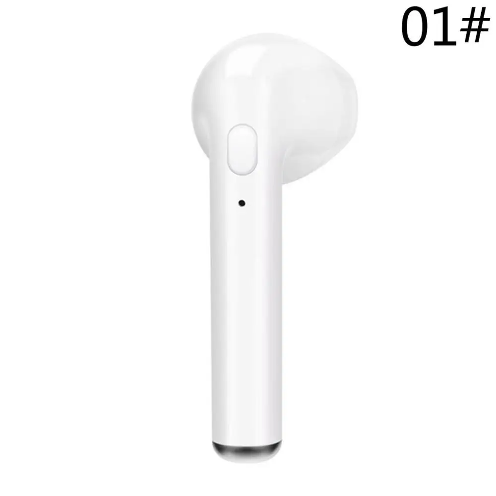 right white I7s TWS Bluetooth гарнитура беспроводные наушники спортивные наушники-вкладыши гарнитура с зарядным устройством для iPhone Xiaomi huawei - Цвет: right white