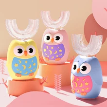 

Sonic Kids Electric Toothbrush Cartoon Pattern Silicone Soft Toothbrush Children's Automatic Toothbrush Small Gift Best New