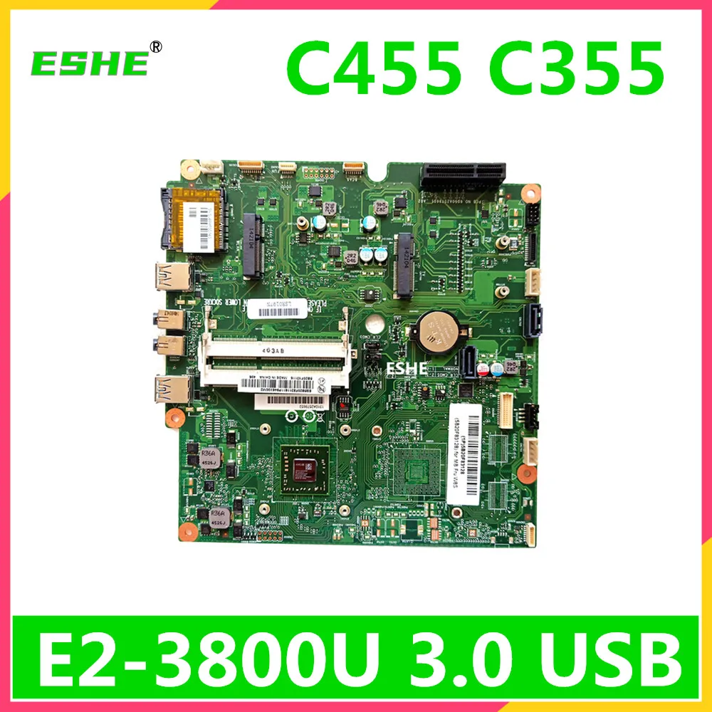 Материнская плата 5B20F83128 для lenovo C355 C455 AIO E2-3800U USB 3 0 CFT3S Mainboar полностью