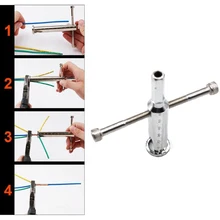 Соединитель электрика общий электрический провод зачистки плоскогубцы зачистки с мощность дрель скручивание ручной инструмент