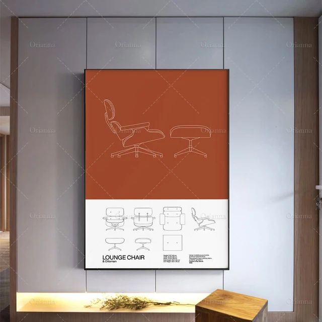 Barcelona Chair Poster: A Modern Masterpiece for Your Home