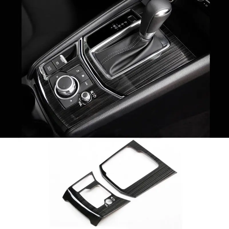 Комплект из 2 предметов титановая Внутренняя Шестерня накладка на раму для Mazda CX 5