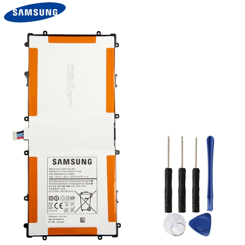 Аккумулятор samsung SP3496A8H для samsung Google Nexus 10 GT-P8110 HA32ARB SP3496A8H(1S2P) Аккумуляторы для планшетов 9000 мАч