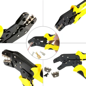 

Strippers Crimping Pliers Supplies JX-D4 Cable Wire Terminal Crimper Tool