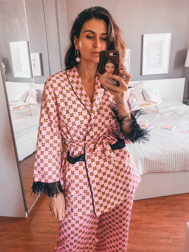 Women jacket for women fashion suit jacket with fringed print