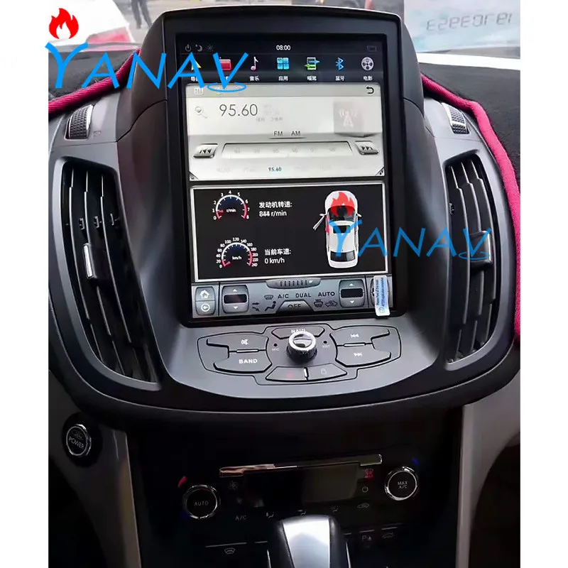 Система DVD px6 dsp разрешение 1080 пикселей вертикальная для-Ford 2012 год Автомобильный GPS