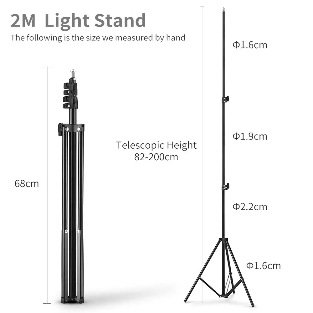 2M-1-4-Screw-Light-Stand-Tripod-For-Photo-Studio-Softbox-Video-Flash-Umbrellas-Reflector-Lighting