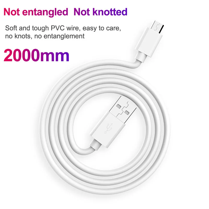 Micro USB кабель 3A Быстрая зарядка передачи данных кабель Microusb для Xiaomi samsung s7 s6 Android кабели для мобильных телефонов 0,2 м/1 м/2 м/3 м