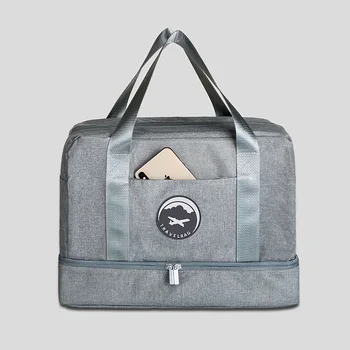 

Wet and Dry Separation Bag Swim Bag Waterproof Beach Bag Shoe Bag Bathing Suit Storage Wash Bag Fitness Bathrobe Bag
