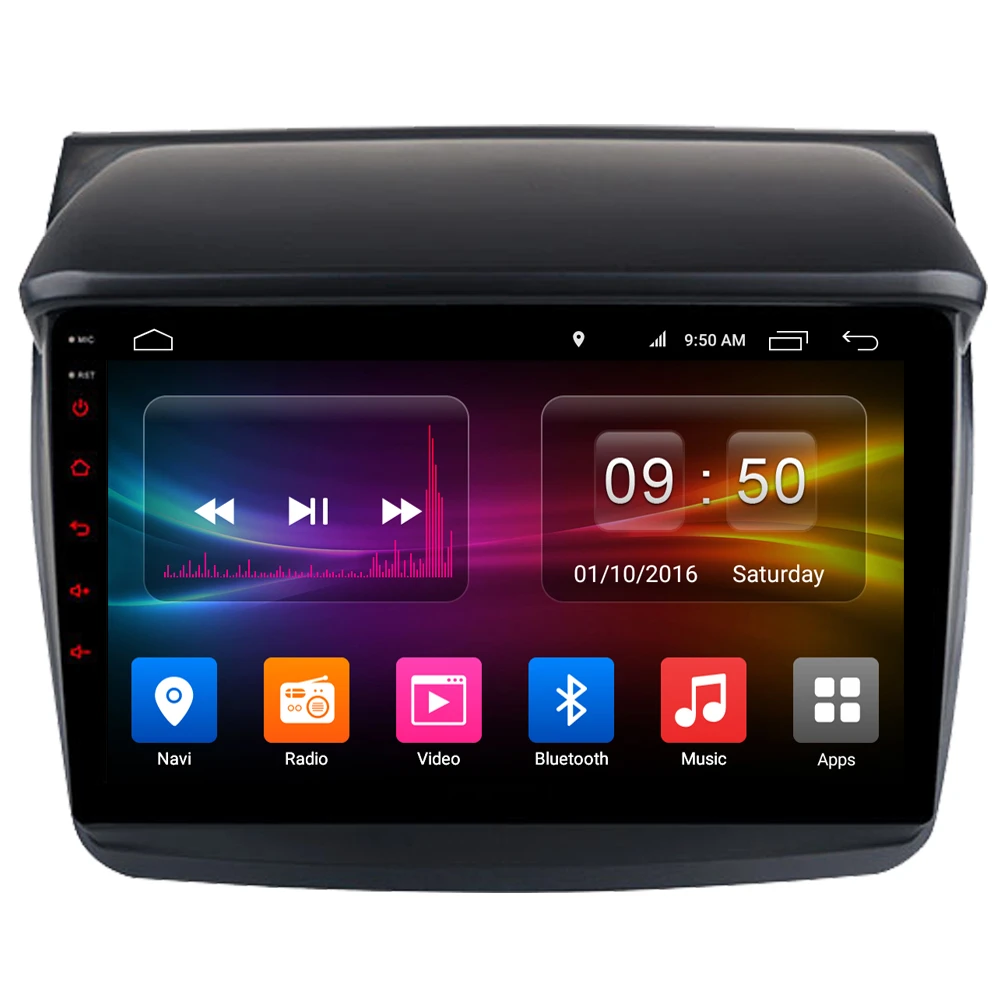 Android 10 For Mitsubishi Triton L200 Pajero Sport Touch Screen Auto