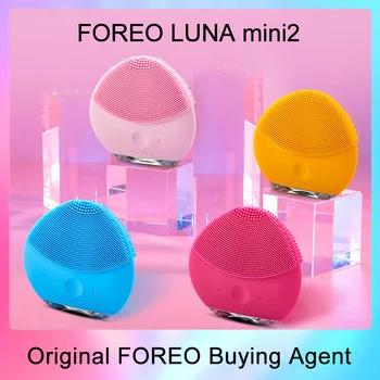 

FOREO LUNA Mini 2 Original Cleanser Facial Devices,Medical Grade Silicone Brush Cleansing Instrument,Beauty Skin Care Products