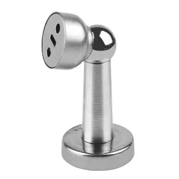 

Vertical Strong Magnetic Door Stop Casting Powerful Door Stopper Stainless Steel Holder Catch for Bedroom Home Bathroom Kitchen