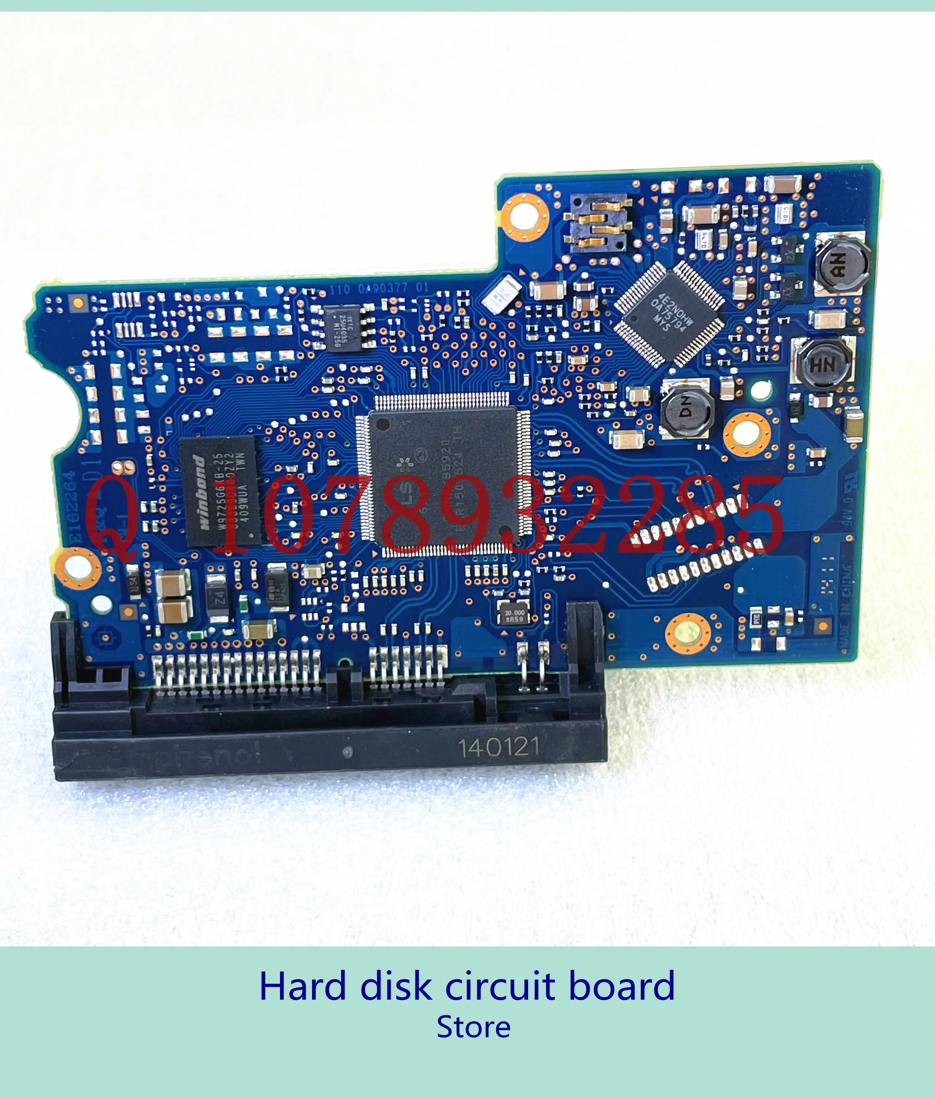 220 0A90377 01 110 Hitachi IBM печатная плата для настольного жесткого диска/белая этикетка: