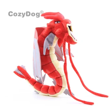 

50cm Shiny Mega Gyarados Plush Stuffed Toys Doll Peluche Cartoon Anime Pikachu Charizard Series Dolls Pillow Women Kids Gift