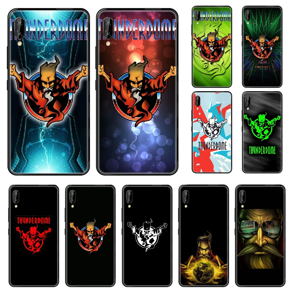

Thunderdome Hardcore Wizard Phone case For Huawei Honor Mate 5 6 7 8 9 10 20 A C X Lite black luxury hoesjes pretty shell tpu