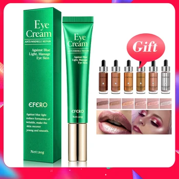 

EFERO Collagen Peptide Eye Cream Anti Wrinkle Remove Dark Circle Moisturizing Essence Hydrate Dry Skin Repair Eye Fine Lines 20g