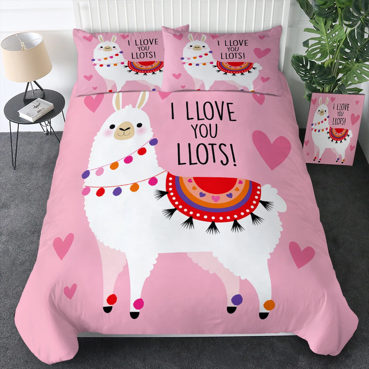 Beddingoutlet Alpaca Set Stripe Duvet Cover Quilt Cover King