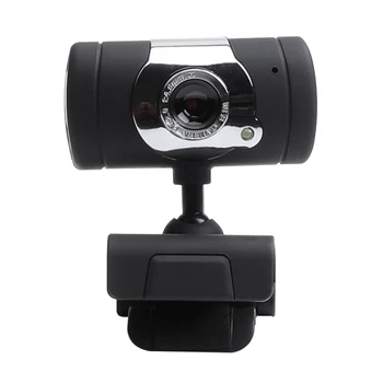 

BORUiT HD Webcam 480p 12 Megapixels USB Computer Camera Video Recording Clip-on Webcam With Microphone for Computer PC Laptop