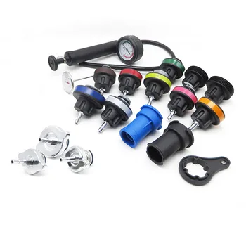 

1set/18pcs Water Tank Leak Detector Kit Universal Car Cooling System Tester Radiator Sets Automotive Diagnostic & Test Tool Sets