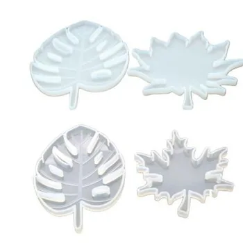

Silicone Mold Maple Leaf Coaster Mold Epoxy Resin Craft Moldes De Silicona Para Cemento Concreto Plaster 3d Wall Panel Forma