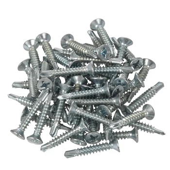 

M4.2 x 25mm Cross Flat Head Countersunk Self Drilling Screws 50pcs