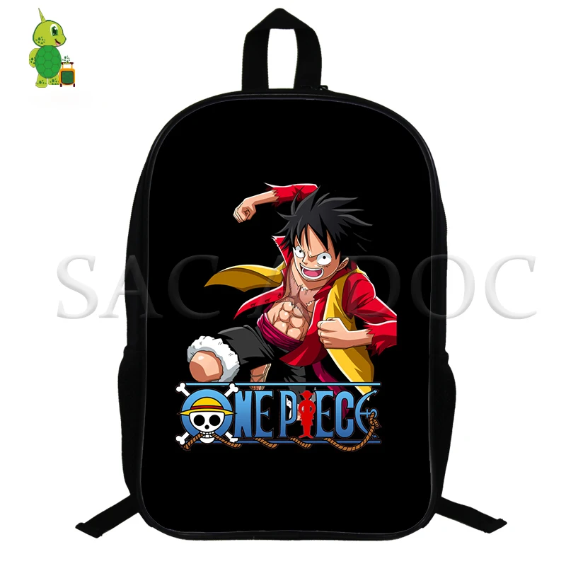 Аниме one piece D. luffy рюкзак для мальчиков и девочек Mochila школьные сумки для подростков 14,5 дюймов Рюкзак на заказ дорожные сумки - Цвет: 7