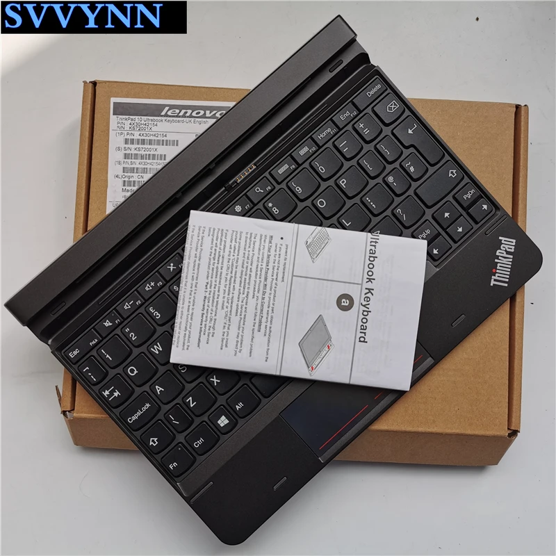 

Новинка для Lenovo Thinkpad 10 ультрабук клавиатура английская клавиатура KS72001X 03X9094