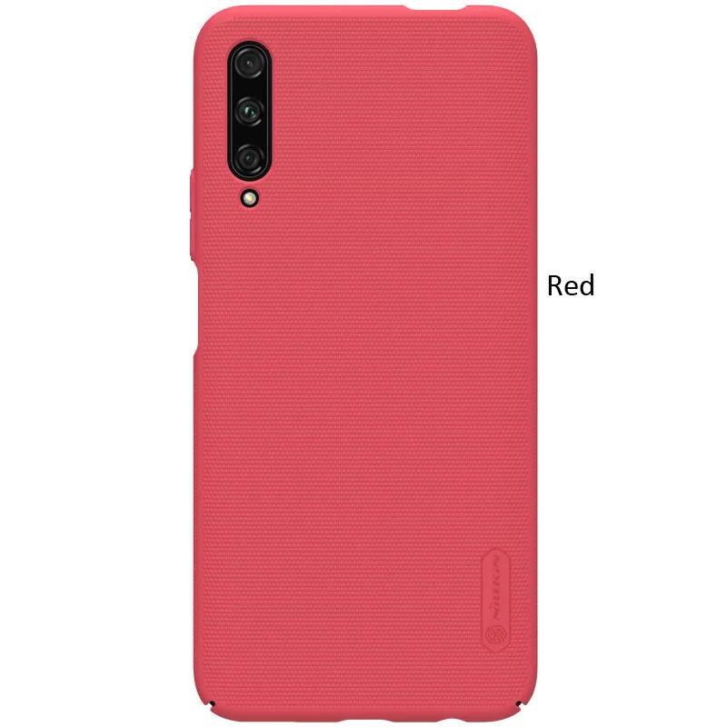 Red Nillkin матовый защитный чехол для huawei P Smart Pro Y9S твердый пластиковый чехол на заднюю панель - Цвет: Red