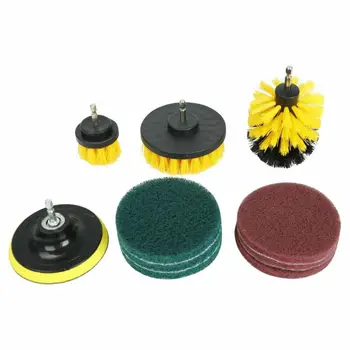 

Accessories Drill Brush 10Pcs Sinks Scrubber Cleaning Washing Detailing