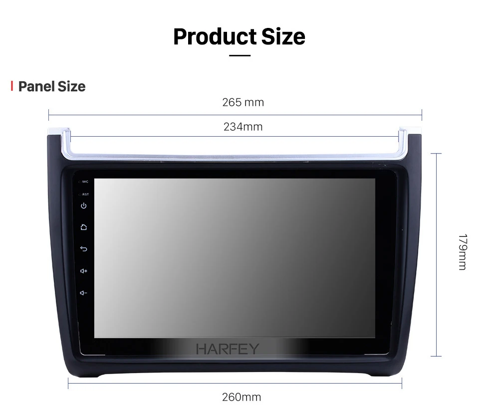 Excellent Harfey 2Din 9"Android 8.1/9.0 Car Radio GPS Head Unit For 2012-2015 VW Volkswagen Polo 4-Core Multimedia Player 13 Excellent Harfey 2Din 9"Android 8.1/9.0 Car Radio GPS Head Unit For 2012-2015 VW Volkswagen Polo 4-Core Multimedia Player 13