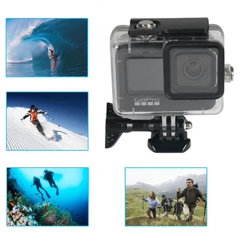 

Tempered Glass Diving Protective Underwater Dive Cover Waterproof Housing Case For GoPro 9 GoPro9 Sports Camera Case Accessories