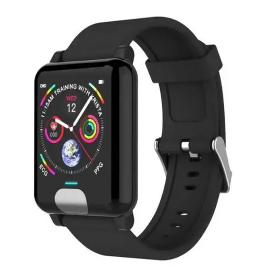 

E04 Smart Bracelet Fitness Tracker ECG/PPG Blood Pressure Heart Rate Sleep Monitor Waterproof Smart Watch for Xiaomi Android IOS