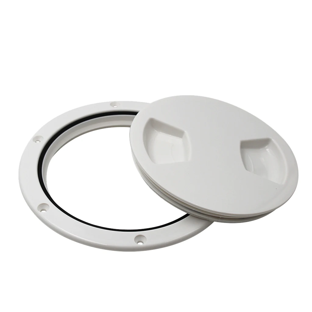 

5 inch Corrosion Resistant Marine Access Boat Inspection Hatch Cover Plate, Non-Slip