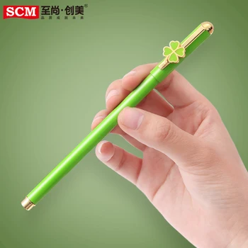 

Cute Metal Gel Pen Cartoon 0.5mm Carbon Black Signature Pen Writing Pen School Supplies for Girls Kawaii Pen Back To School