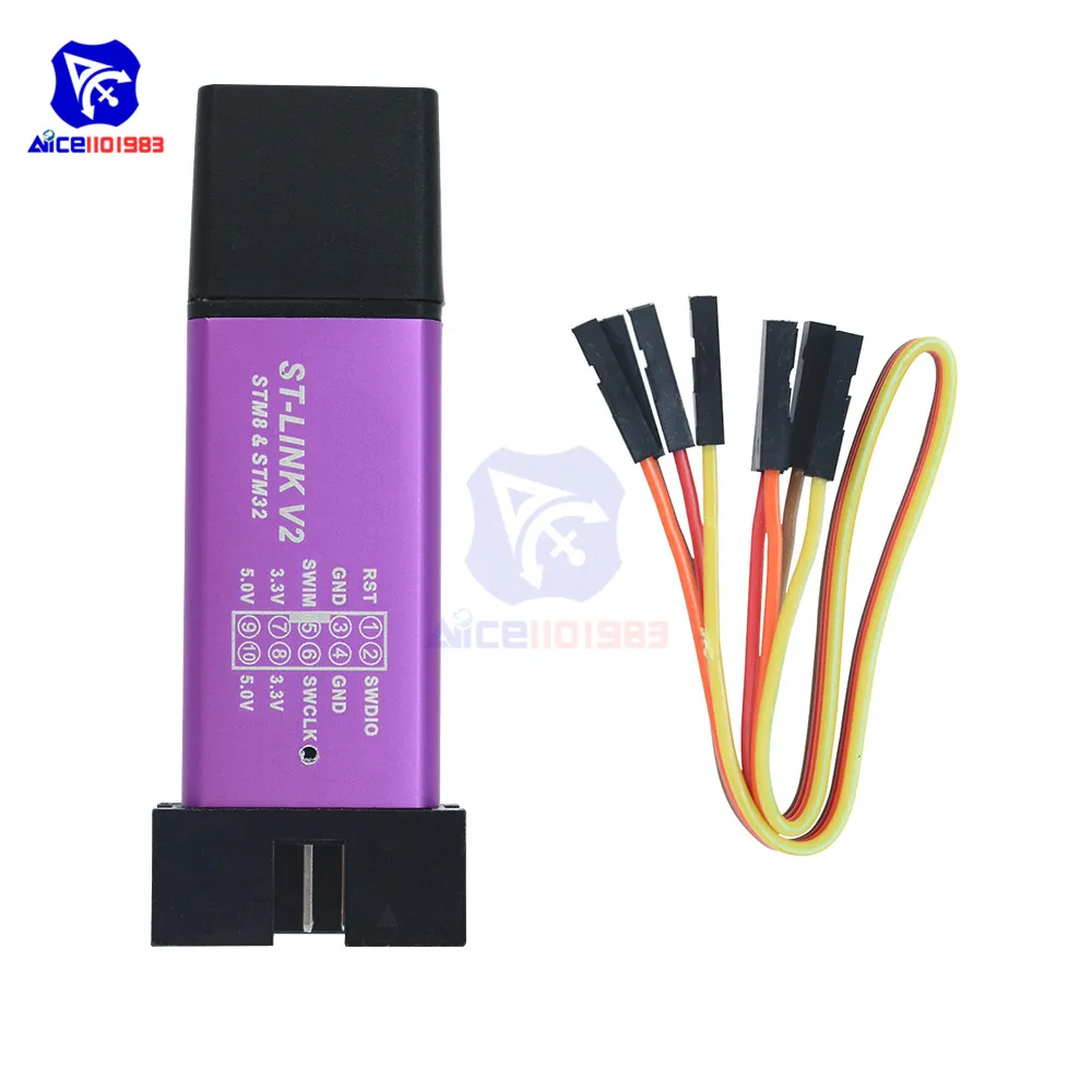 STM32F103C8T6 ARM STM32 Минимальная плата развития системы ST-Link V2 STM8 STM32 Эмулятор загрузчика программист модуль для Arduino