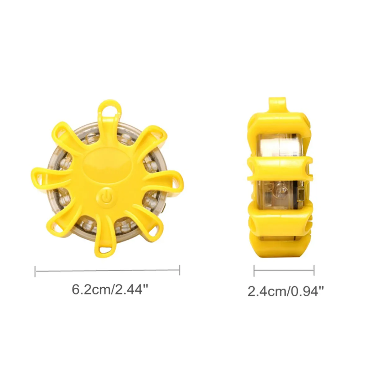 Multifunctional Portable LED Road Flare Safety Lights Emergency Beacon Magnetic Roadside Flashing Light Warning Road Rescue Lamp
