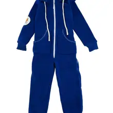 Флисовый комбинезон на молнии "Индиго"