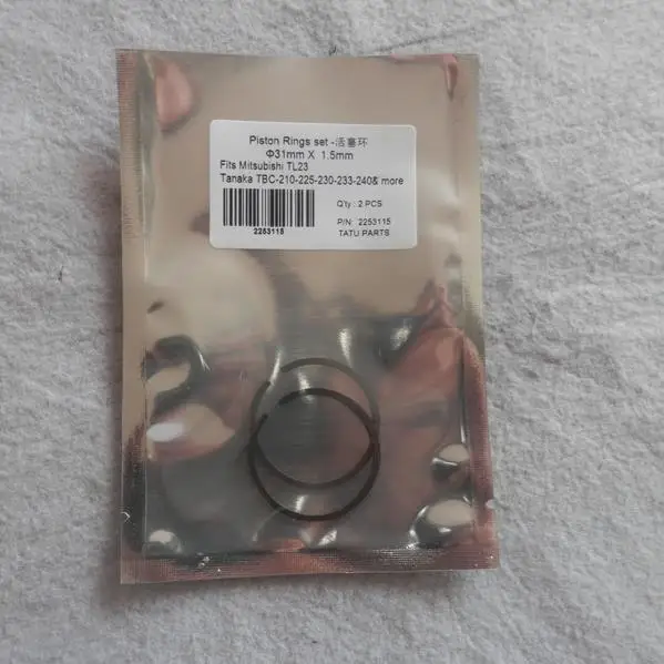 TL23 поршневое кольцо для MITSUBISHI TL 23 TANAKA T20 THT/TCP/ TBC210 230 232 240 цилиндр триммер KOLBEN в