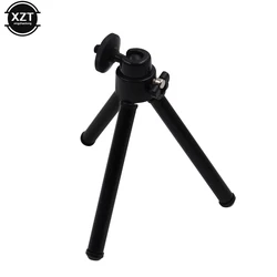 Mini Foldable Universal Tripod with Adjustable Clip for Smartphones and GoPro (Black)