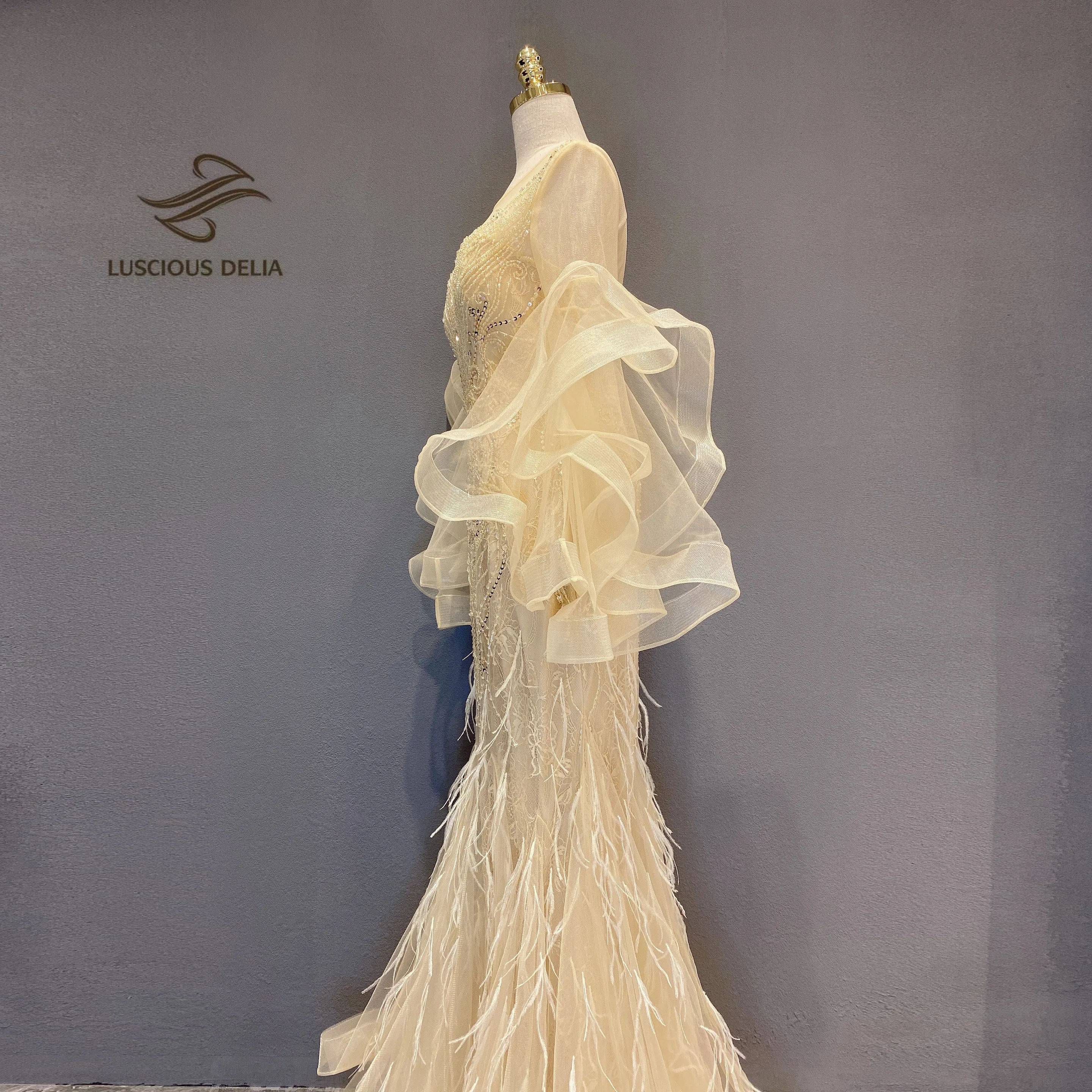 2020New style роскошное вечернее платье derss для официальной вечеринки vestido de noiva abendkleider