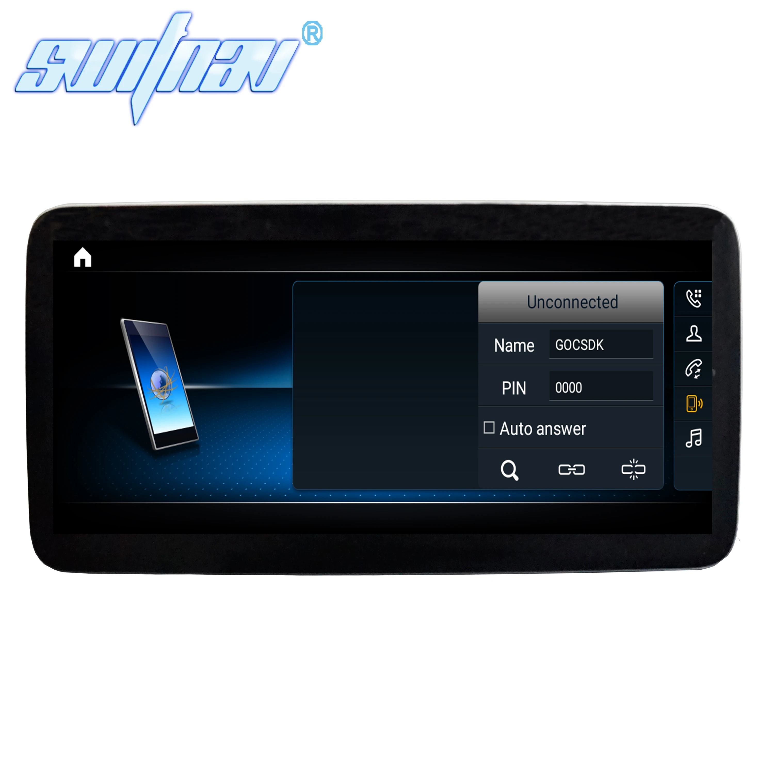 Top SWITNAV 4GB+64GB Qualcomm  Android 9.0 CAR DVD Player For benz  GLA CLA  A  Class  W176  A160 car multimedia  car audio gps 4G 2