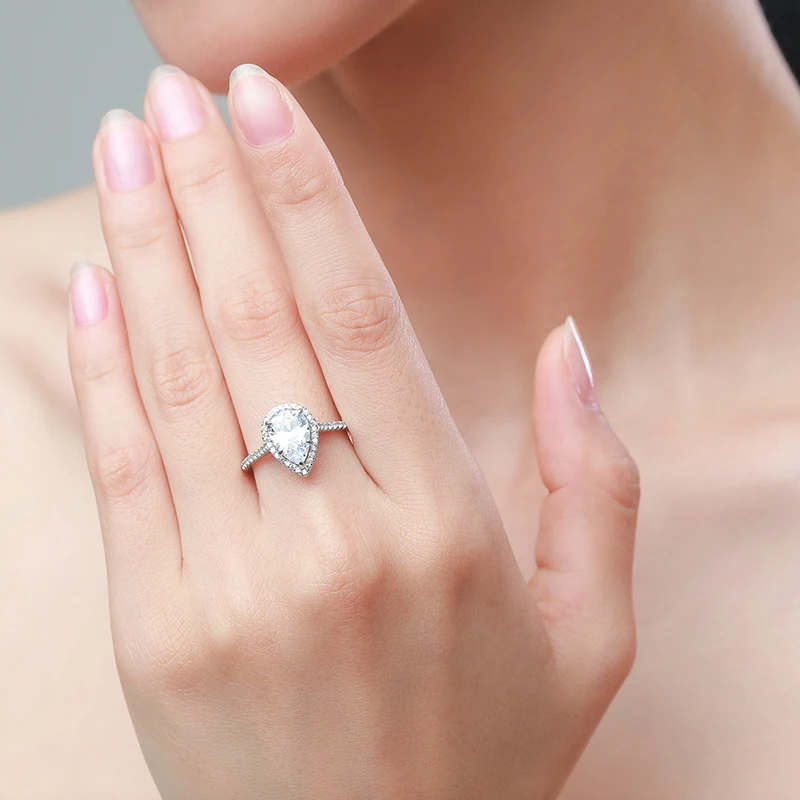 925 Sterling Silver Rings For Women Wedding, silver rings, silver ring, wedding rings