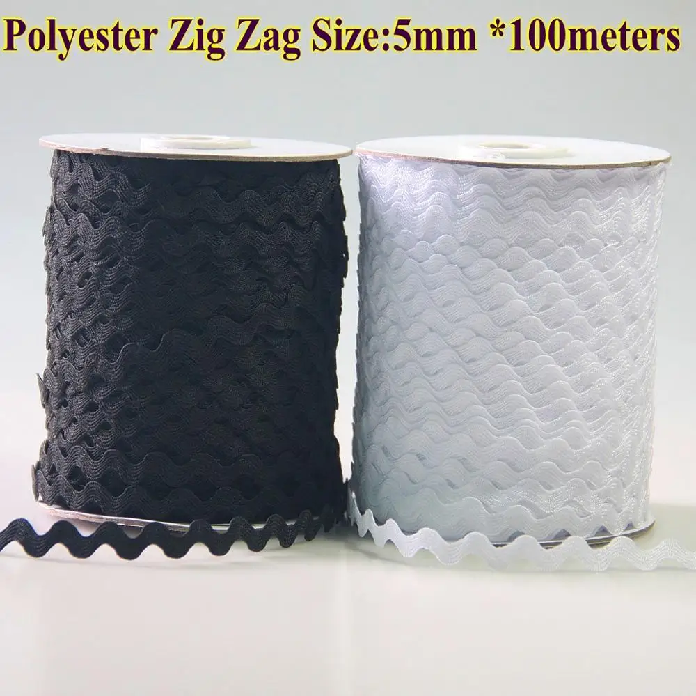 PP Zig-Zag Tape with Single Colors with Metallic Rick Rack Trim for Sewing  Projects - China Ric-Rac Tape and Zig-Zag Tape price