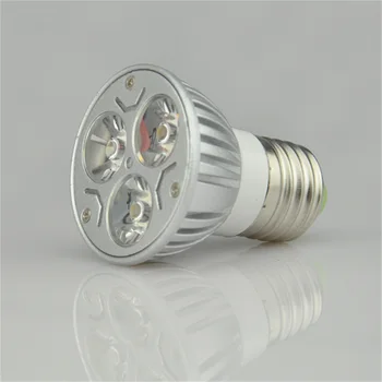 

4 x E27 3W High Power LED Spot Light Bulbs Day White