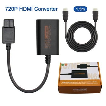 

720P HDMI Converter for Nintendo 64/SNES/NGC Gamecube Retro Video Game console HD Hdmi Cable for NGC/N64/SNES