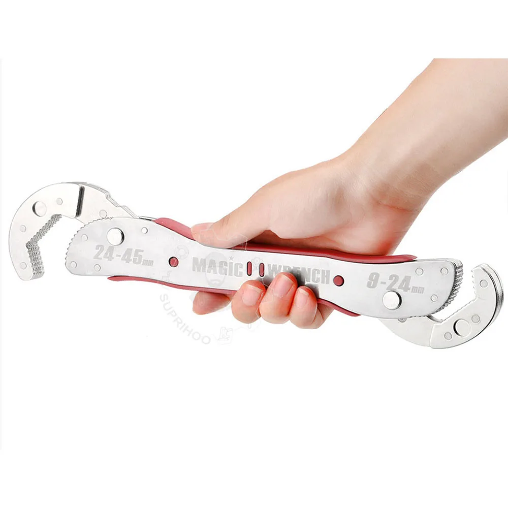

Multi-functional Universal Wrench Adjustable Magic Wrench 9-45mm Spanner Tool Home Hand Tool
