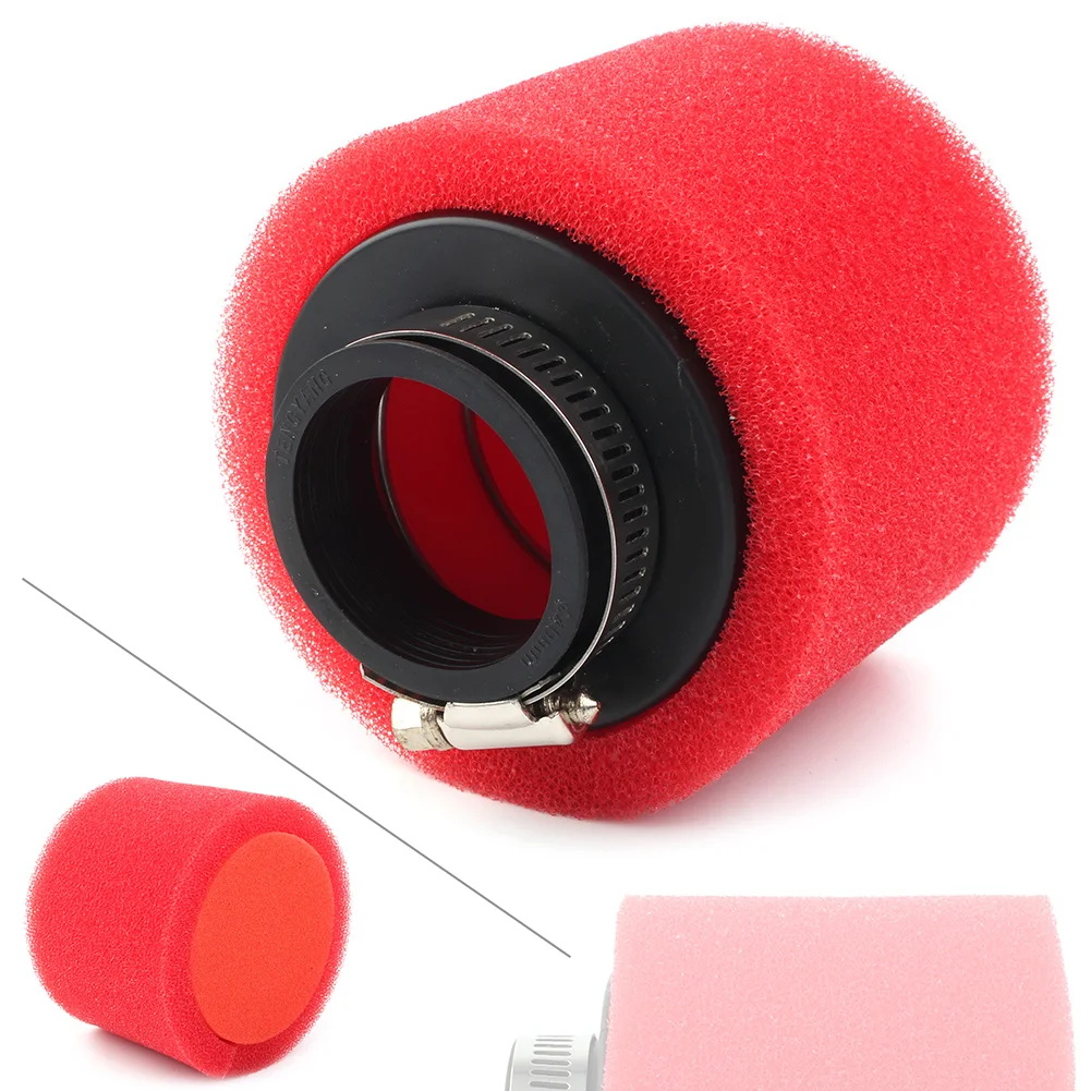 Straight Red Foam Motorcycle Air Filter 40mm for CRF50 XR50 Motorcycle