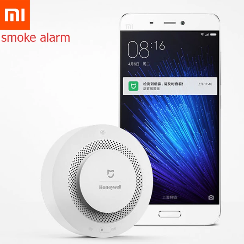Оригинальная смарт-пожарная сигнализация Xiaomi Mijia Honeywell фотоэлектрический датчик