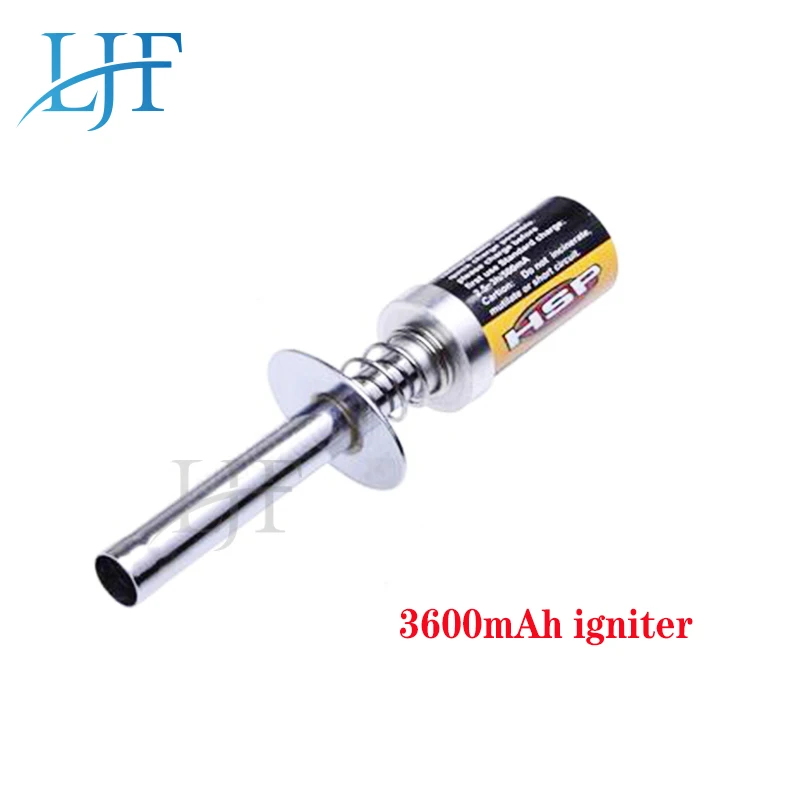 HSP Gas RC Nitro двигатель двигателя свечение 1 2 в 1800 мАч 3600 перезаряжаемая свеча